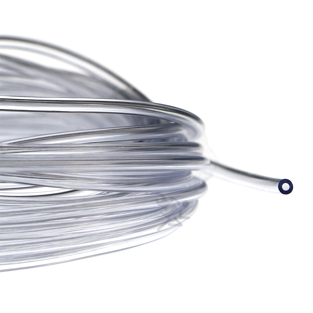 Clear Flexible 1/16" ID x 1/8" OD Vinyl Tubing