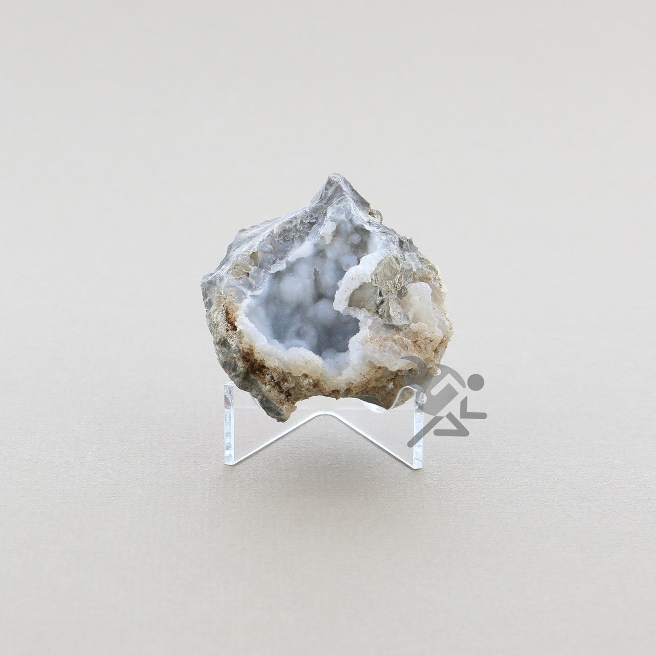 Geode Display Stands, Clear Acrylic 7/8" V-Cradles