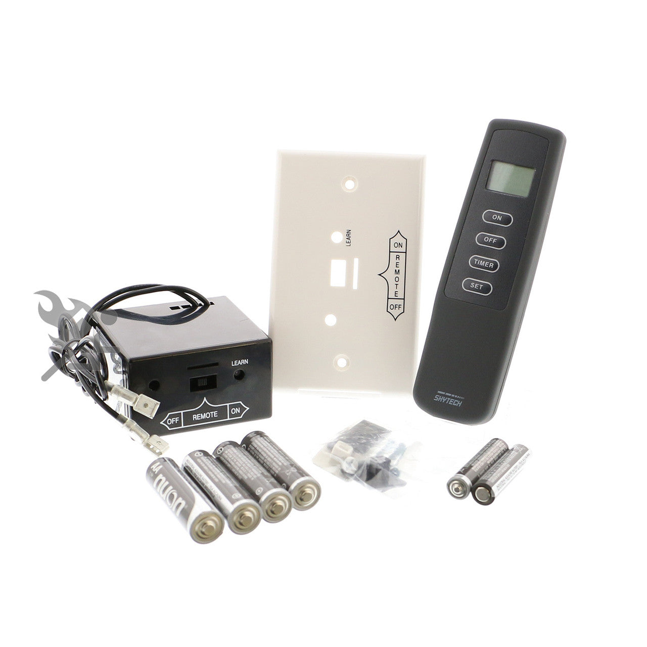 1001T/LCD-A Timer On/Off Fireplace Remote Control Kit