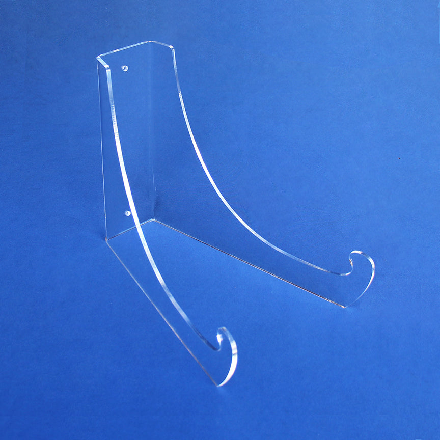 Clear Acrylic 10" High Bowl Display Stand for 11" - 16" Diameter Bowls and Platters