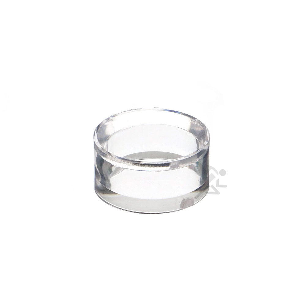 1" x 1/2" Acrylic Beveled Sphere Display Stands
