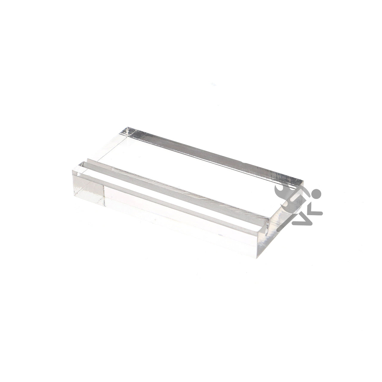 Slotted Display Stand Block for Place Settings and Product Labels, 3 inch
