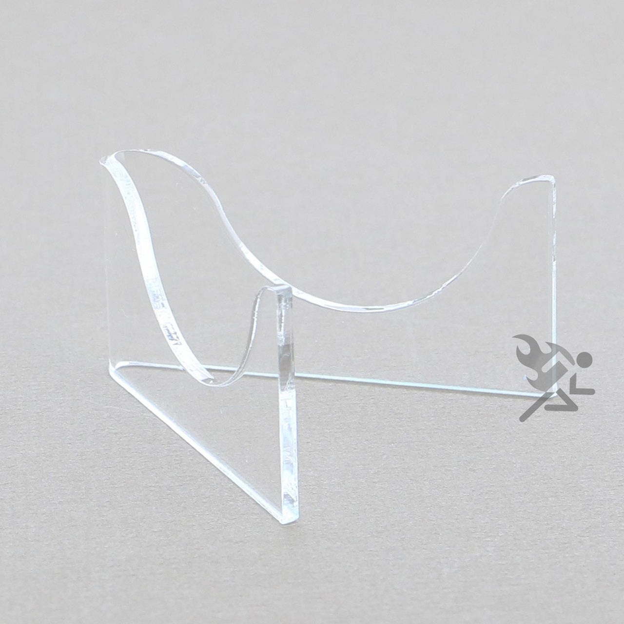 Geode Display Stands, Clear Acrylic 1-1/2" V-Cradles