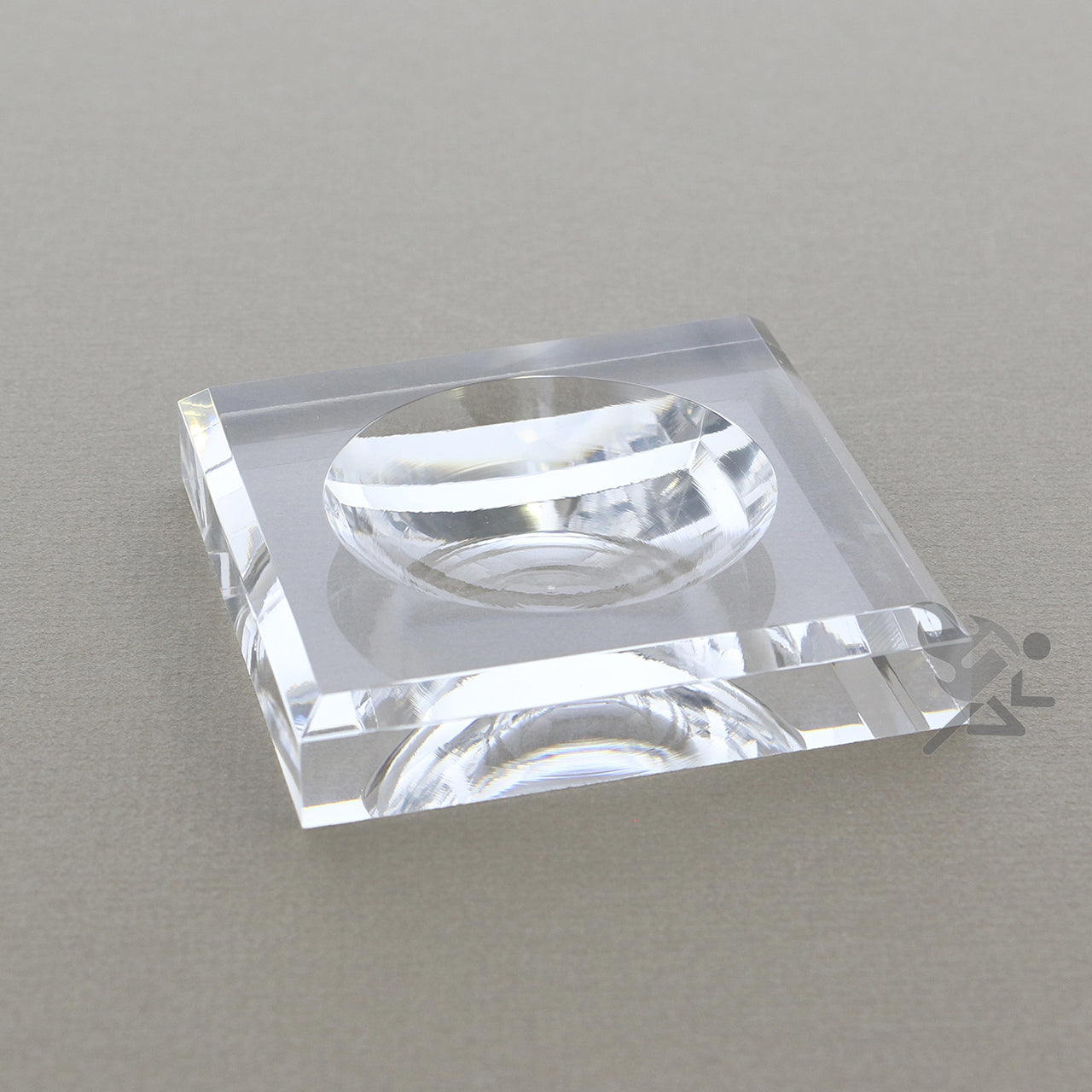 Extra Large 3.5" Square Dimple Block Display with 2.5" Dimple