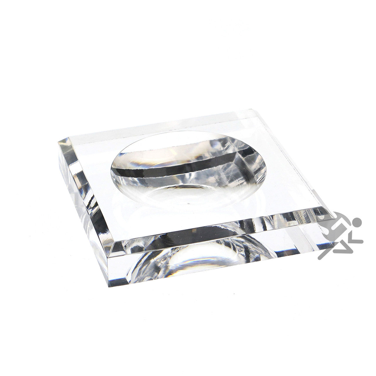 Extra Large 3.5" Square Dimple Block Display with 2.5" Dimple