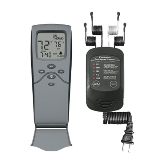 Skytech 3301-FSCRF Timer/Thermostat Fireplace & Electronic Fan Speed Remote Control
