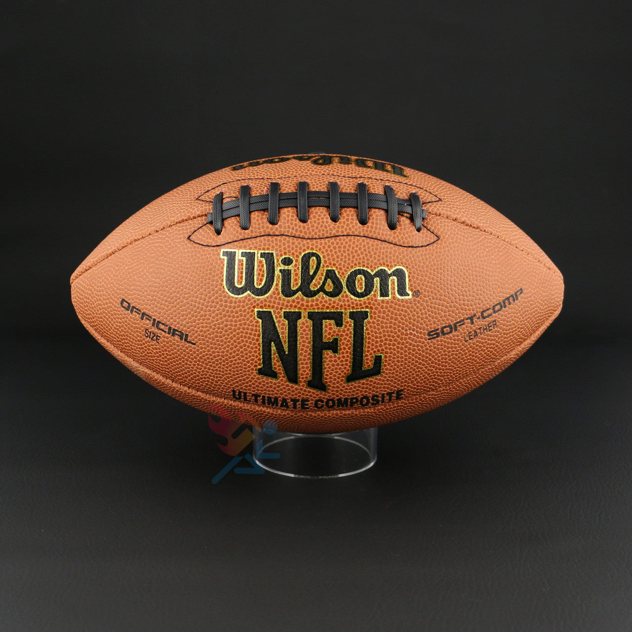 3 x 1 inch Acrylic Sports Ball Display Ring Pedestal Basketball Football Volleyball Bowling Ball