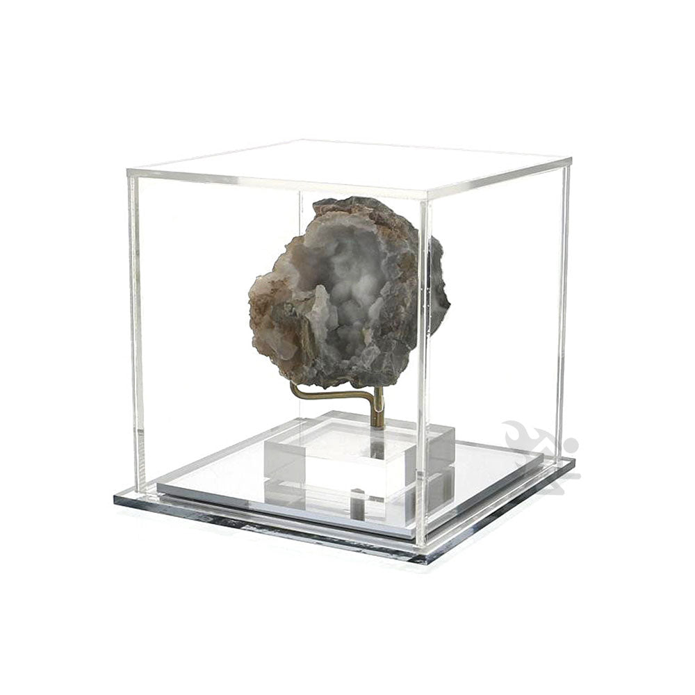Acrylic Display Case 4" x 4" x 4" Dustproof Showcase