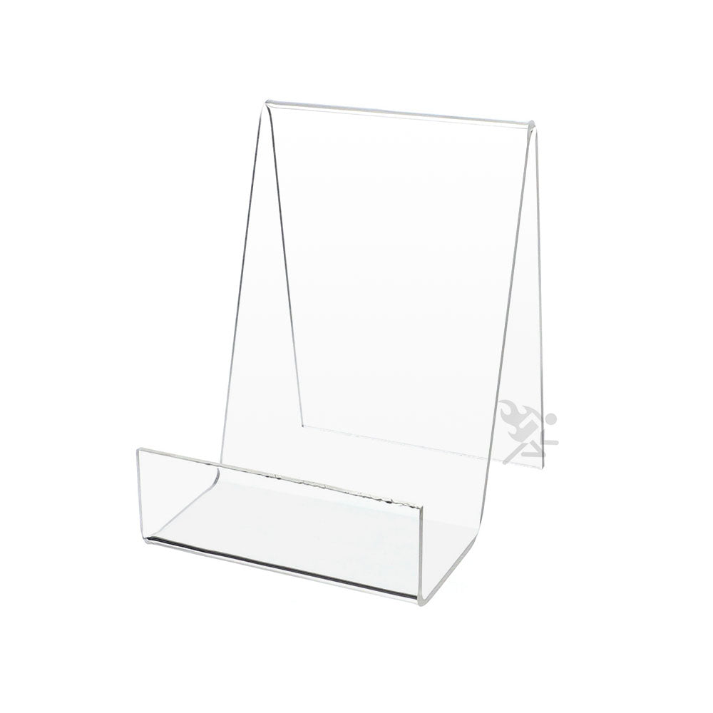 Acrylic 5.5" Book Display Stand Easel with 2" Resting Shelf