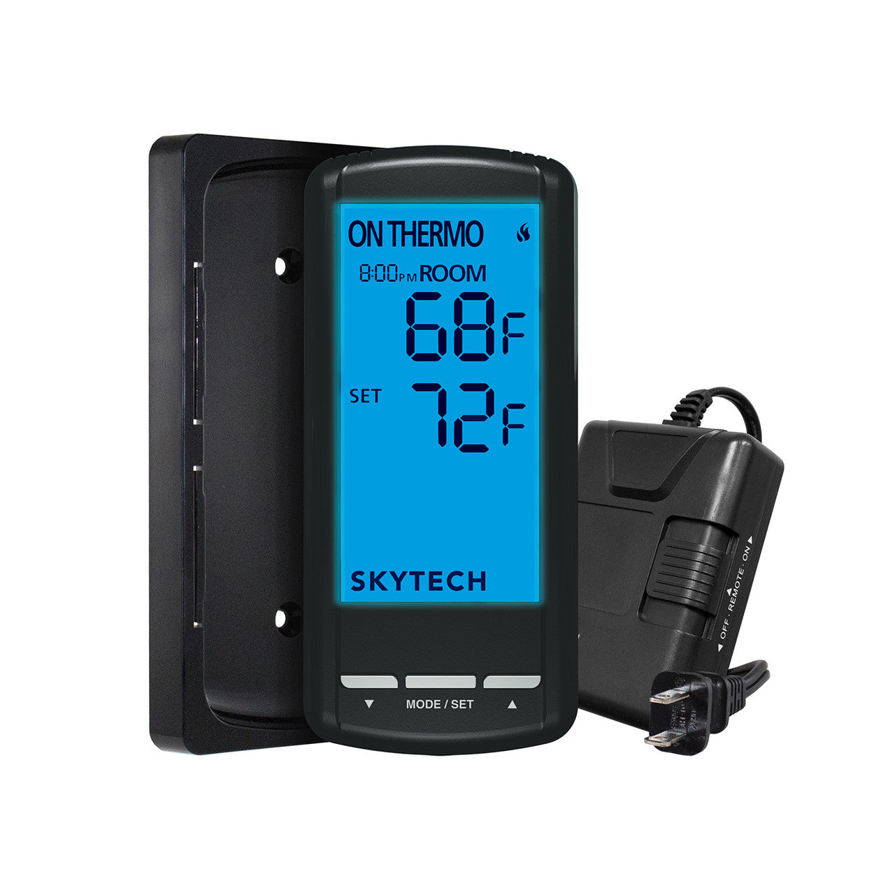 Skytech 1001T/LCD Timer Fireplace Remote Control