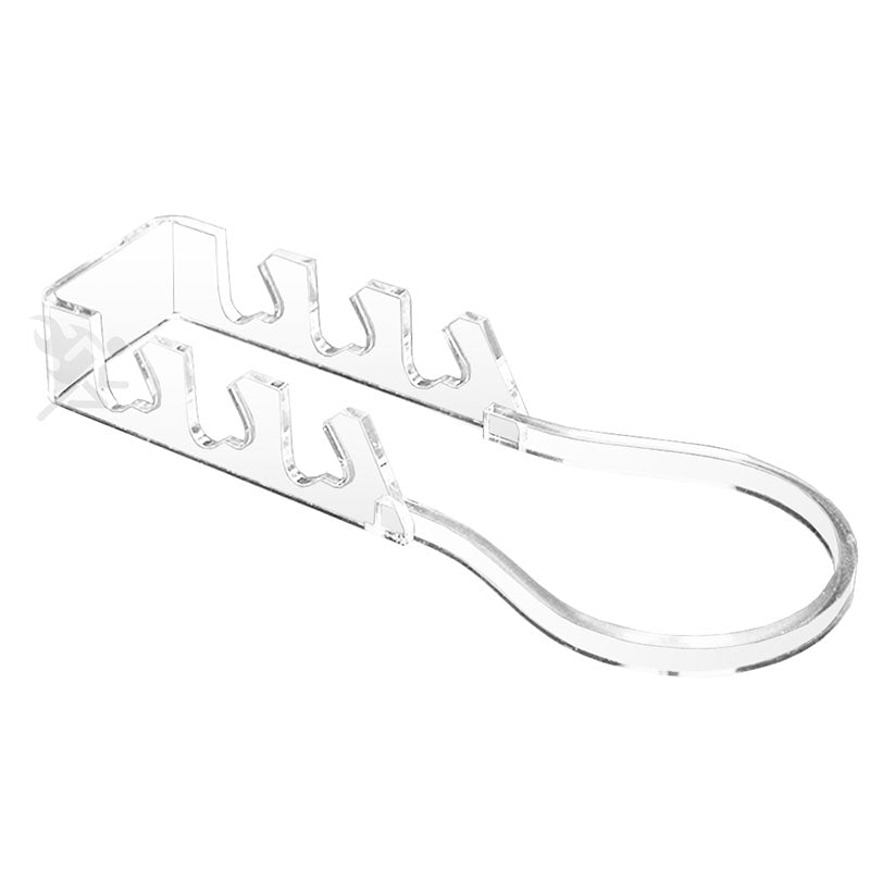 5-Piece Dinnerware Display Stand for Kitchenware Plates & Saucer China Place Setting Holder