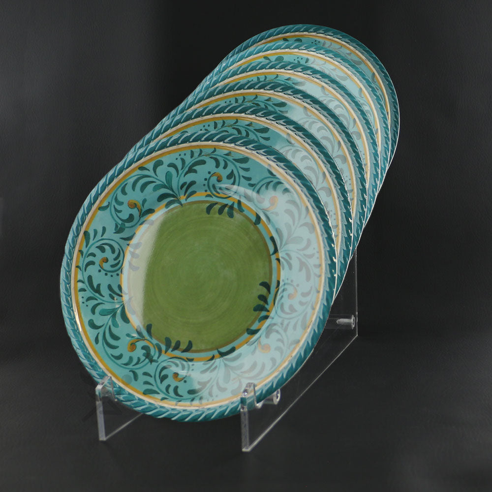 Multiple Tier Acrylic Plate Rack Display Stand, Holds 6 Plates