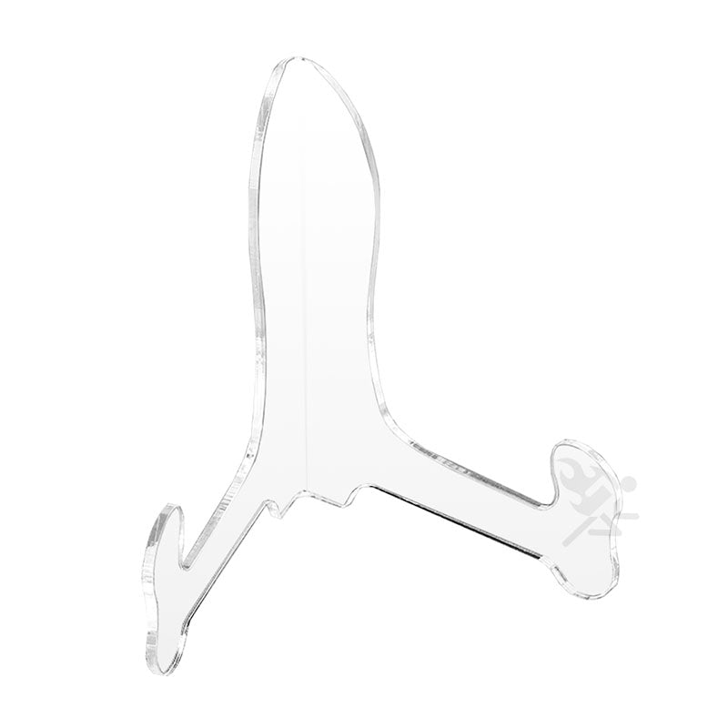 6" Classic Style Clear Acrylic Easel Display Stands