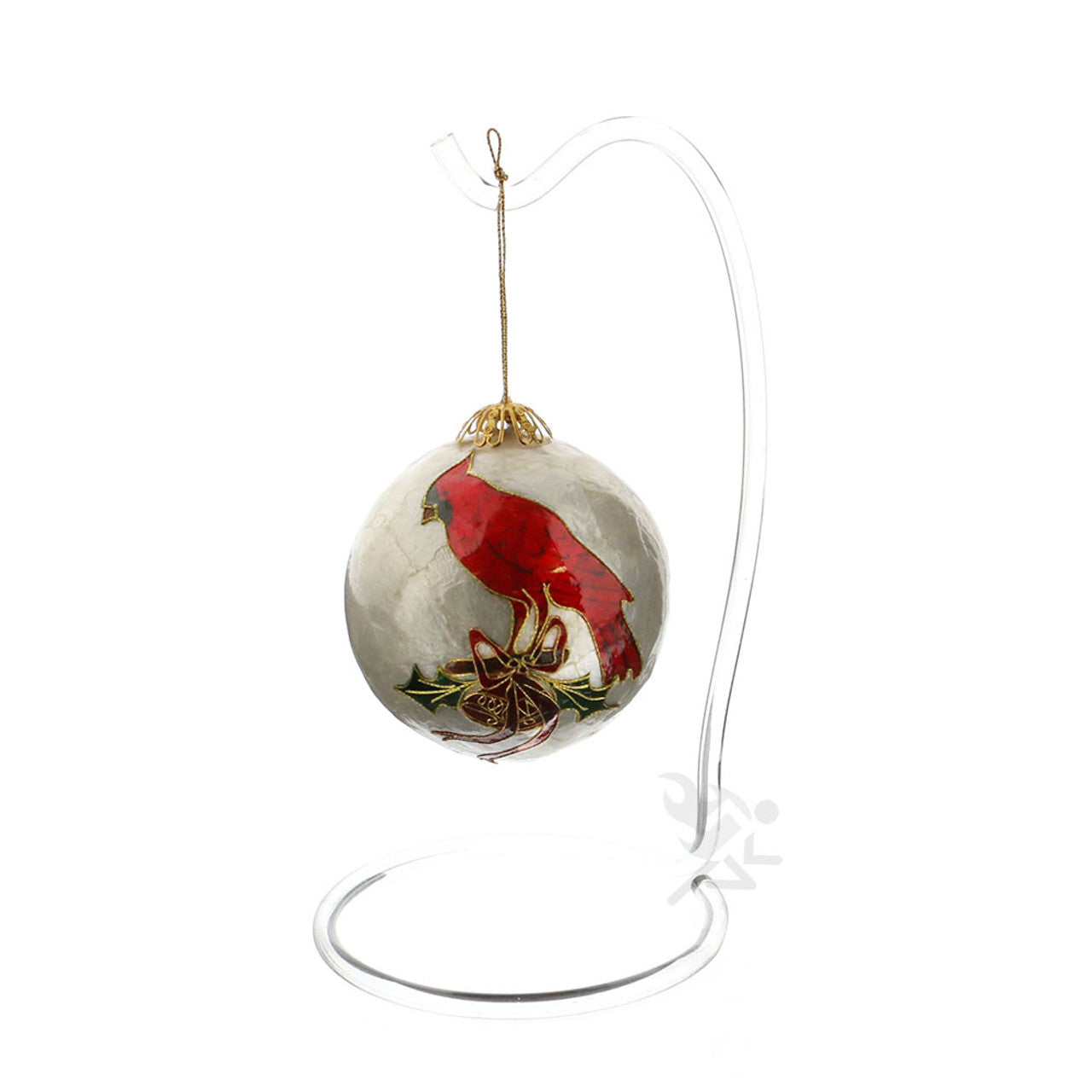 Ornament Display Stand Hanger Clear Acrylic, 8" High