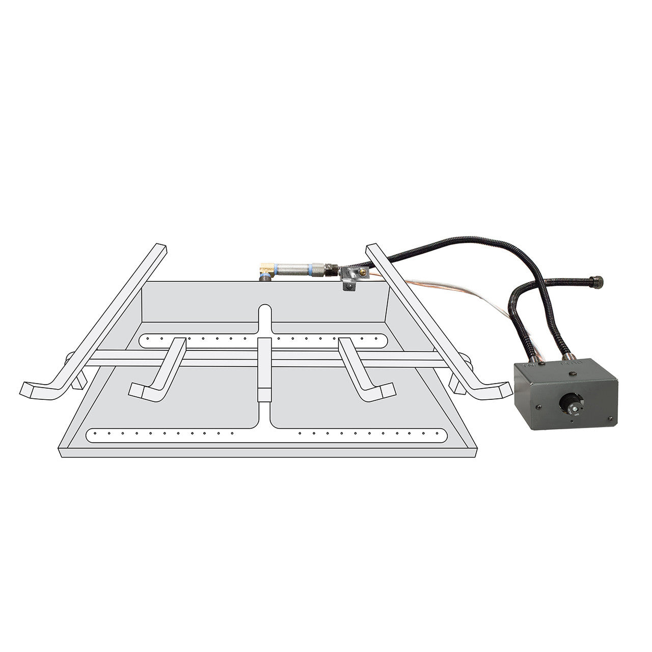 AF-LMF Manual On/Off Gas Valve Kit