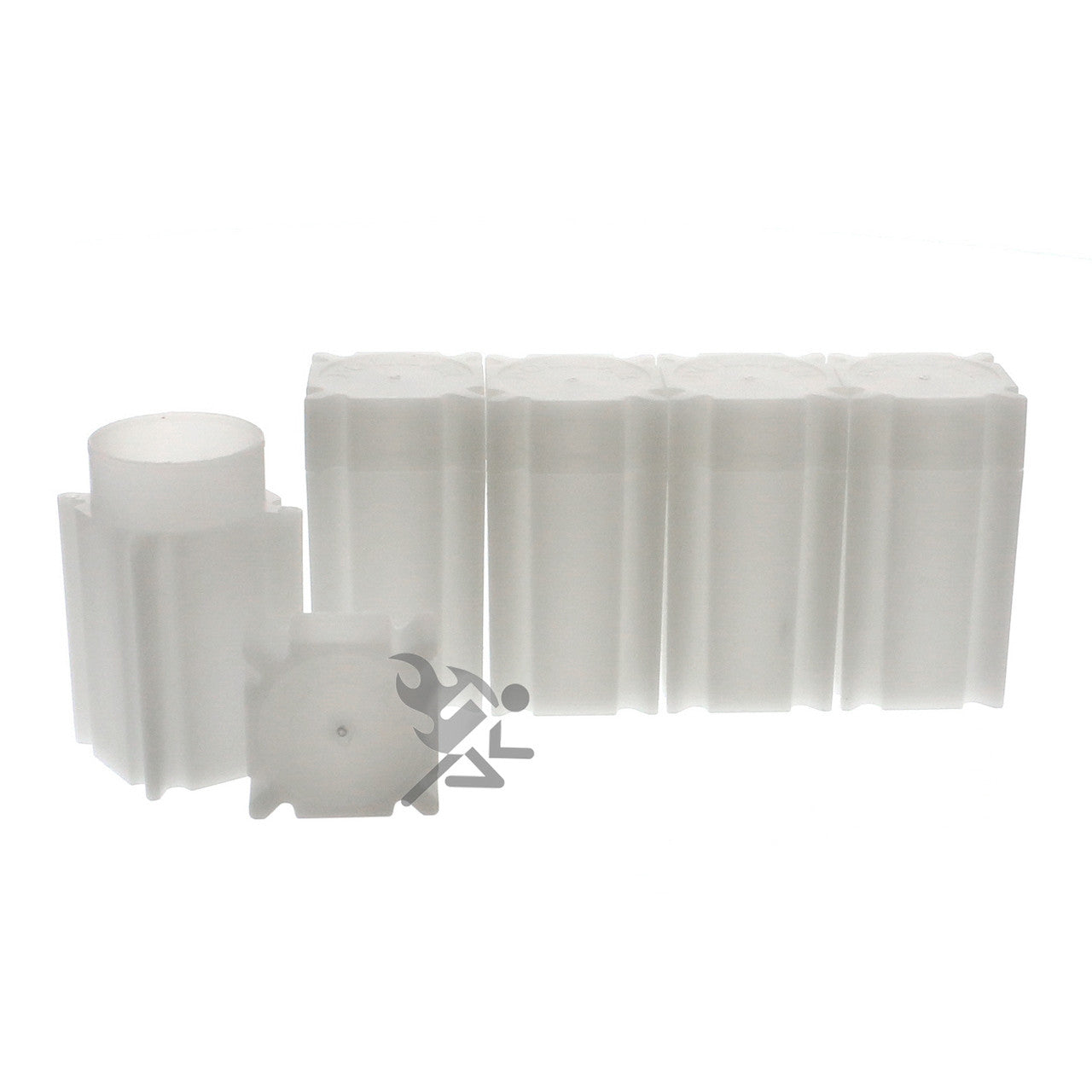 Square Coin Storage Tubes for Small Dollars