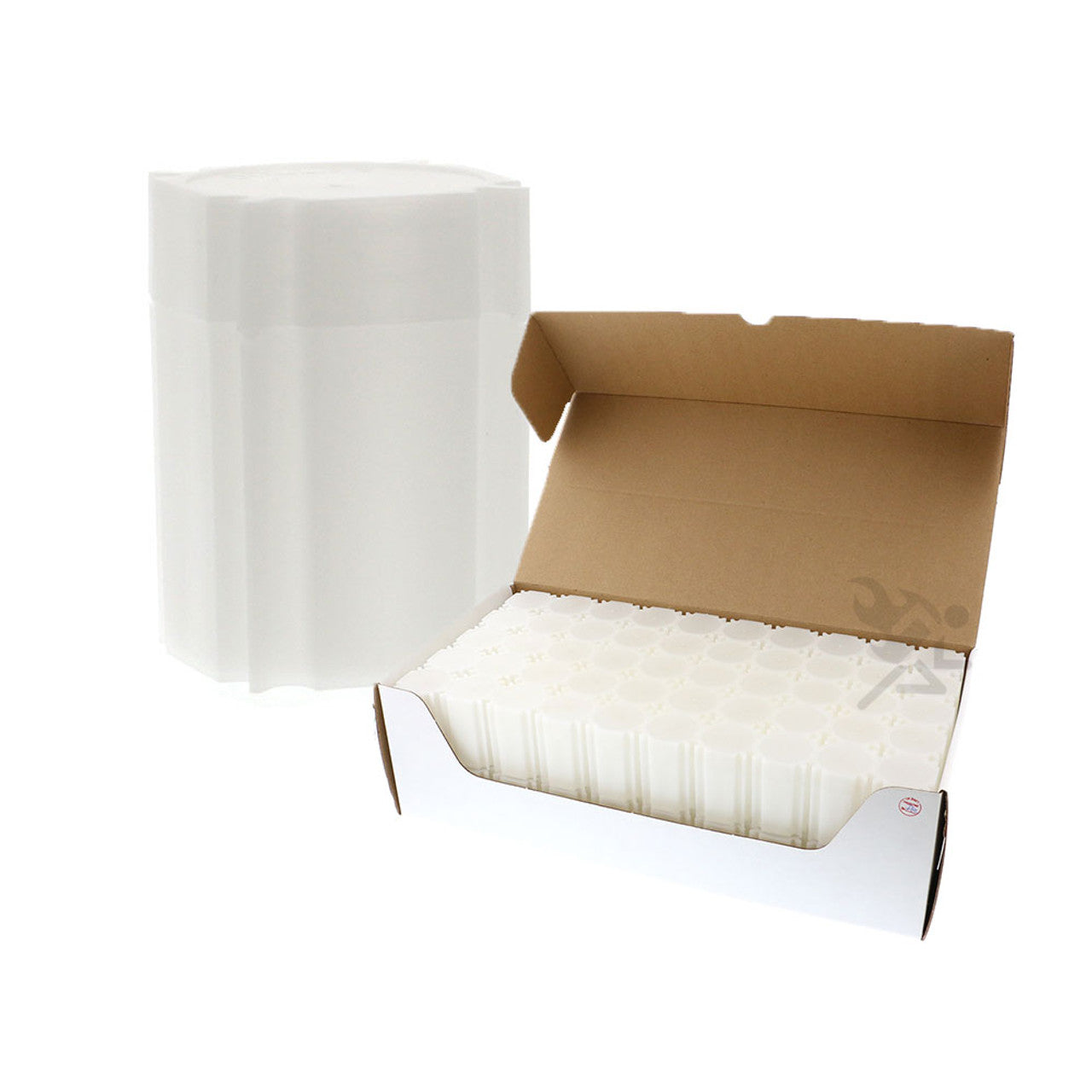 CoinSafe Square Coin Storage Tubes for Large Dollars