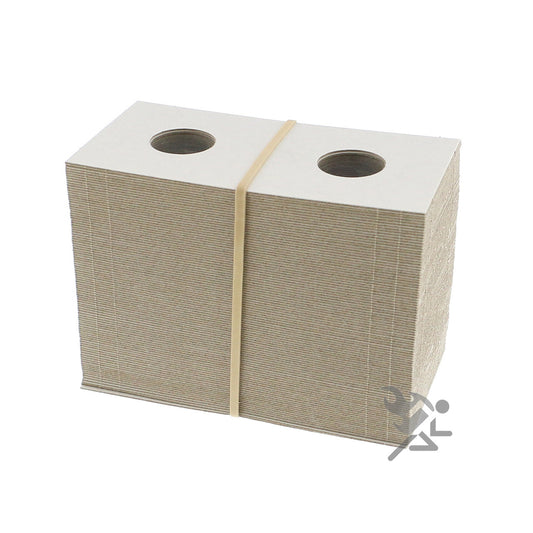 Cardboard & Mylar 2x2 Dime Coin Flips Qty: 100