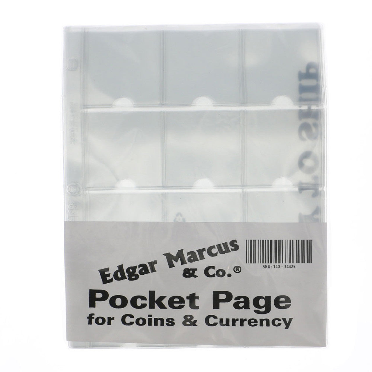 12 Pocket Coin Binder Pages, 10 Pages 12 Pocket Coin Binder Pages, 10 Pages