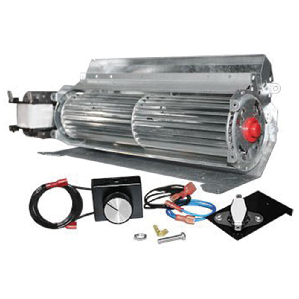 Fireplace Blower Fan Kit with Speed Control Knob Temperature