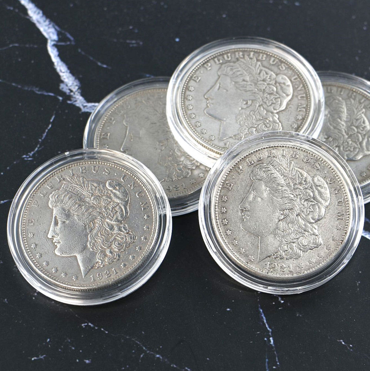 38.1mm Direct Fit Coin Holders for 1oz Silver Dollars