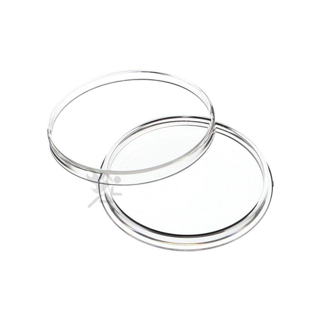 Capsule Tube & 20 Direct Fit 39mm Coin Holders for 1oz Silver Rounds