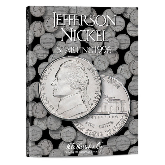 Whitman Jefferson Nickel Coin Folder Starting 1996