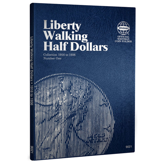 Whitman Liberty Walking Half Dollars Coin Folder Volume 1 1916 - 1936