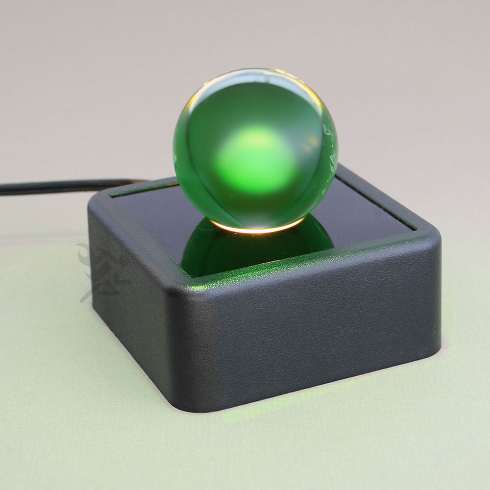Lighted Display Box with 1-1/4" Hole for Glass, Minerals, & Spheres