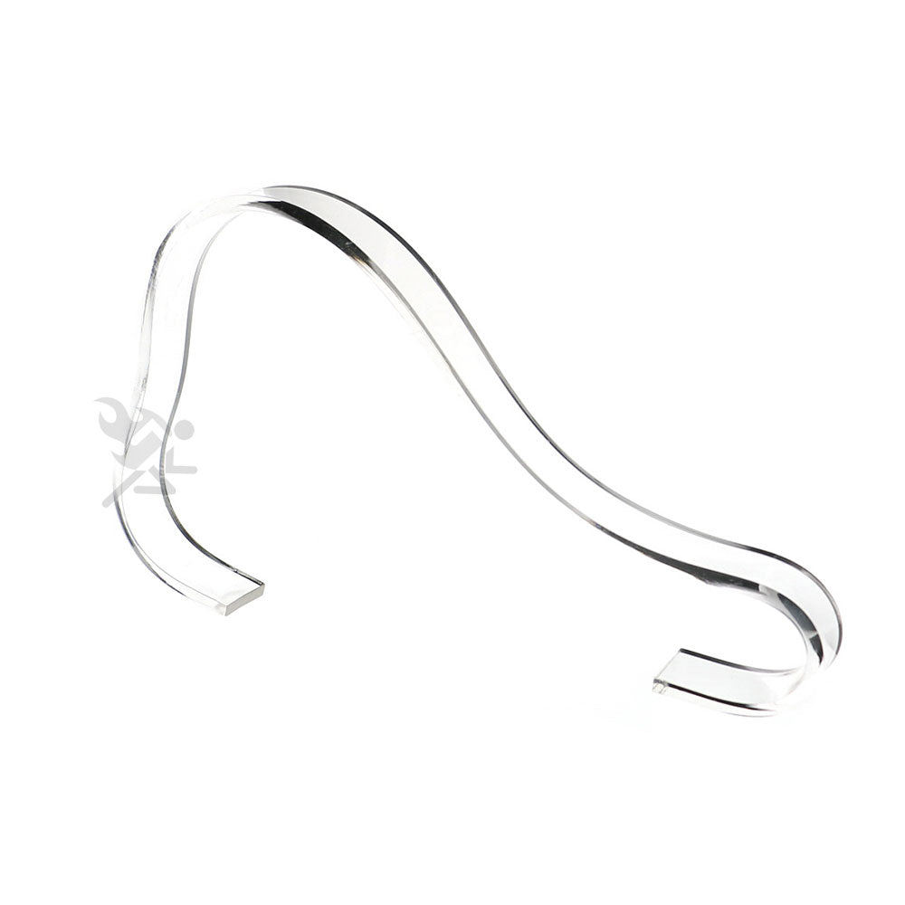 6 Pcs/3 Pair Clear Acrylic Sandal Shoe Support Insert Stands