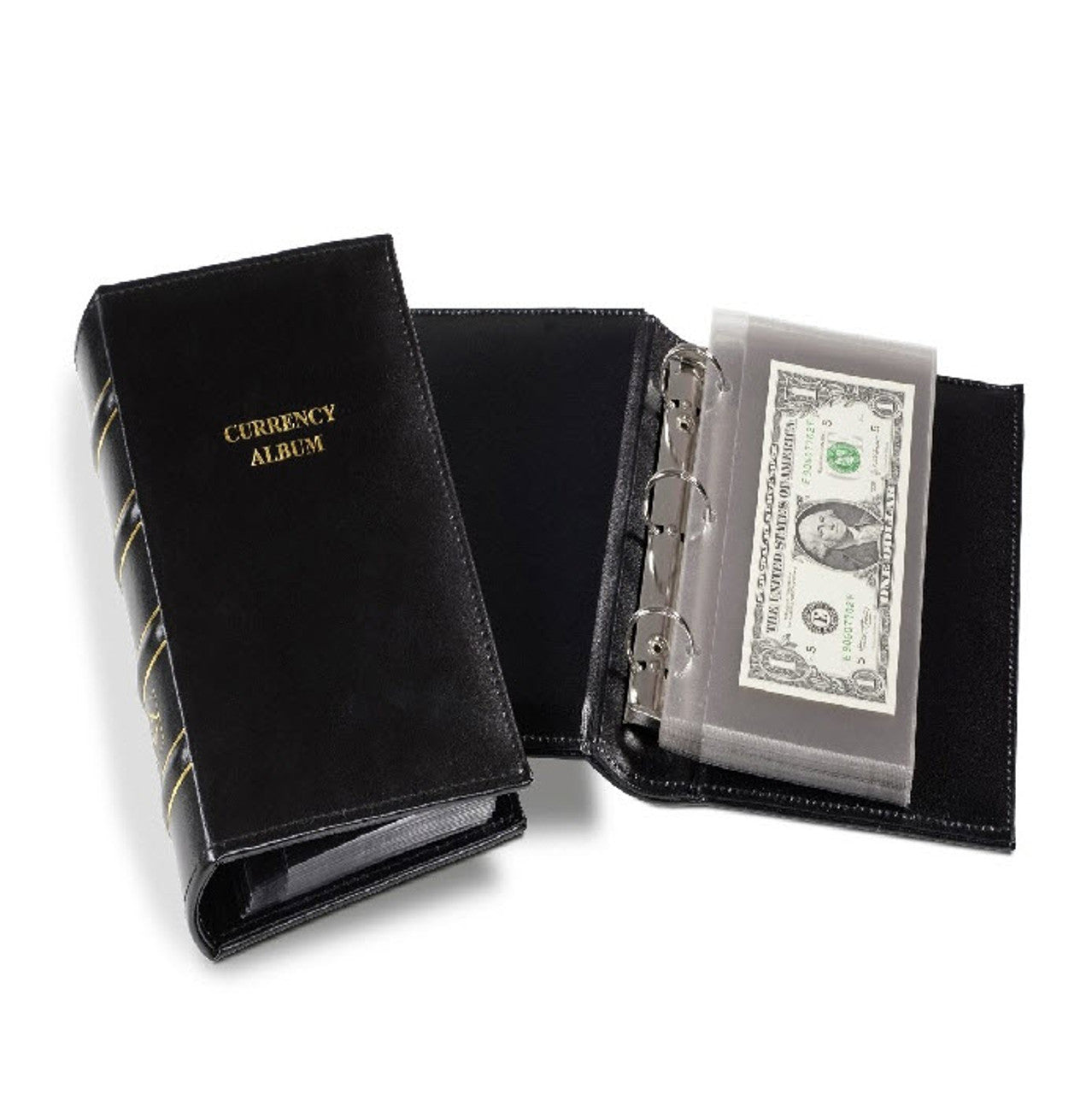 Classic Currency Album 3-Ring Binder for Modern U.S. Dollar Bills