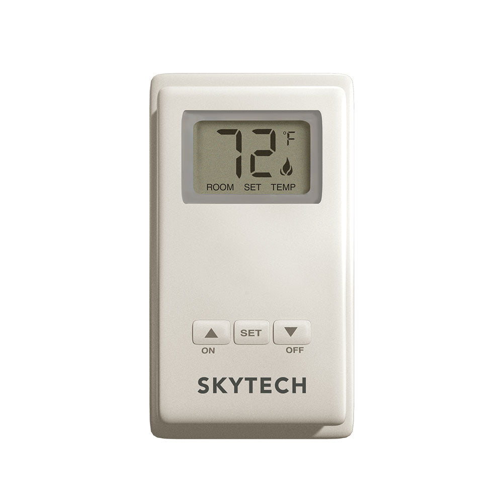 Skytech TS/R-2 Wireless Wall Mounted Thermostat Fireplace Remote Control