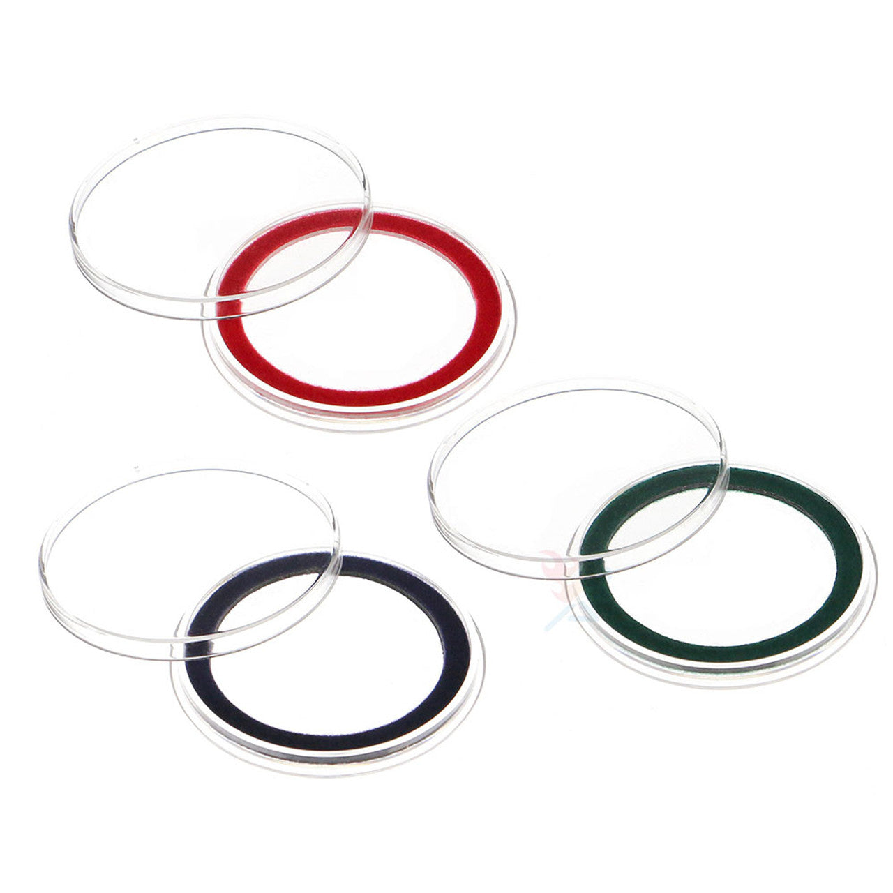 40.6mm Velour Ring Fit Coin Holders for 1oz Silver Eagles