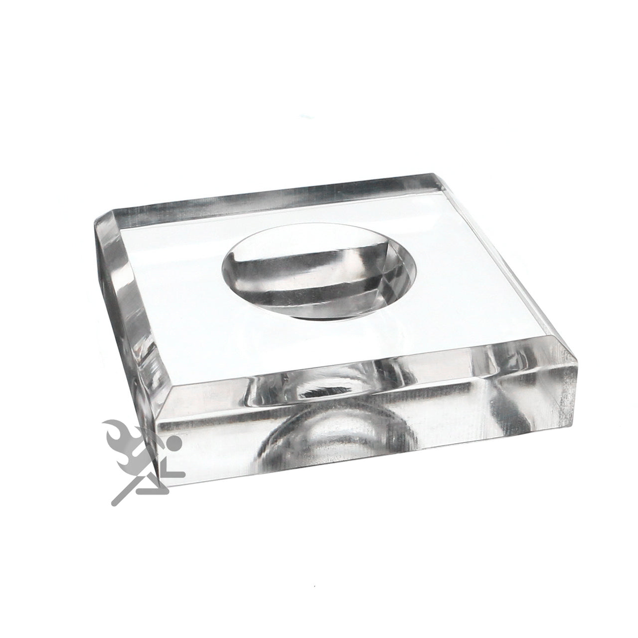 Extra Large 3.5" Square Dimple Block Display with 2" Dimple