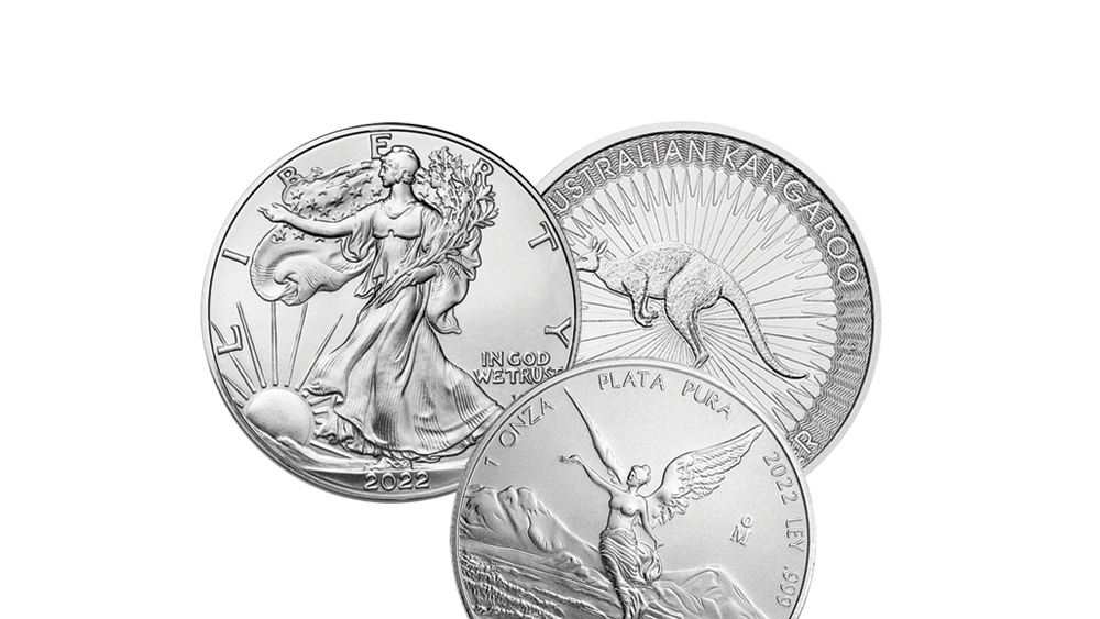 40mm 1oz Silver Eagles