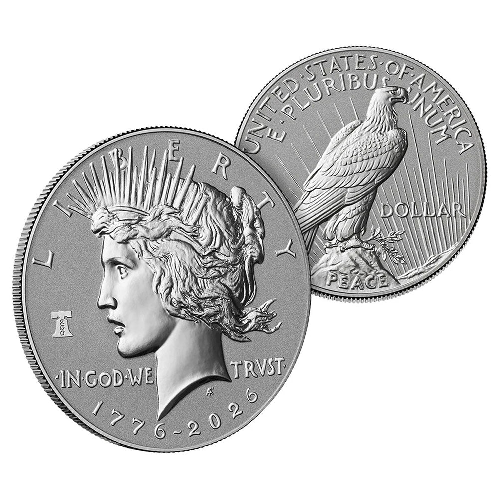Peace Silver Dollar 2026 Reverse Proof Coin