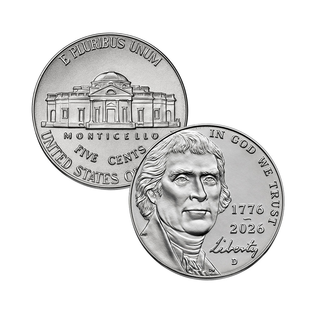 1776 ~ 2026 Nickel