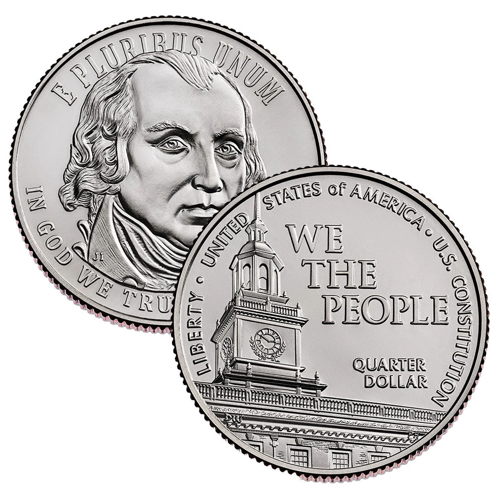 Semiquincentennial Quarters 2026 U.S. Constitution