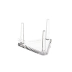 1.5" Triangle 3-Peg Display Stands for Minerals Fossils Geodes