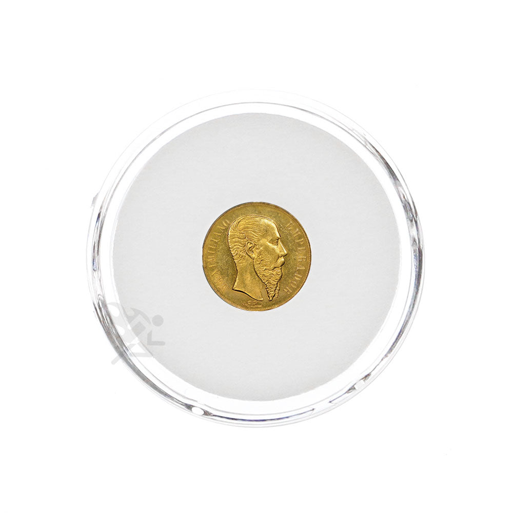 10mm Ring Fit Coin Holders for Gold Maximilian Peso OnFireGuy