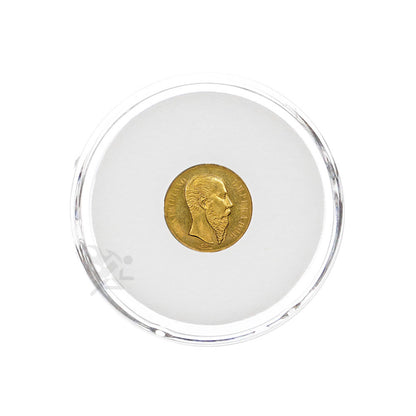 10mm Ring Fit Coin Holders for Gold Maximilian Peso