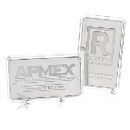 10oz Silver Bar Direct Fit Holders