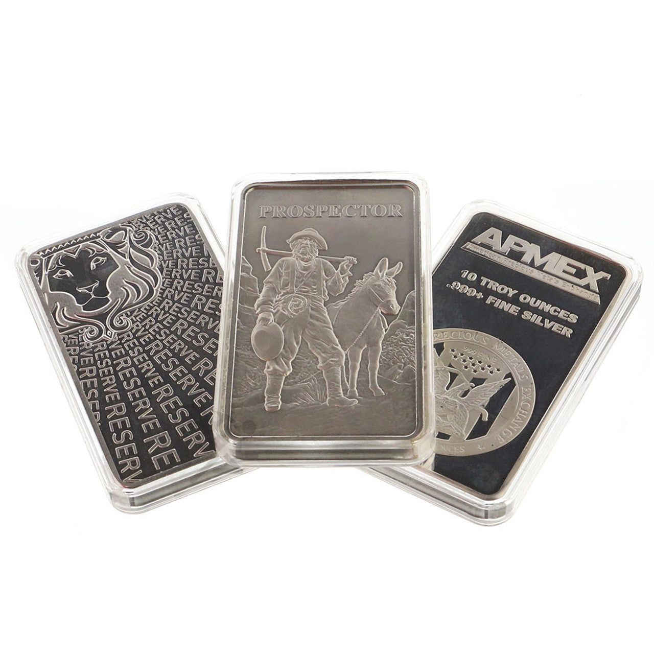10oz Silver Bar Direct Fit Holders