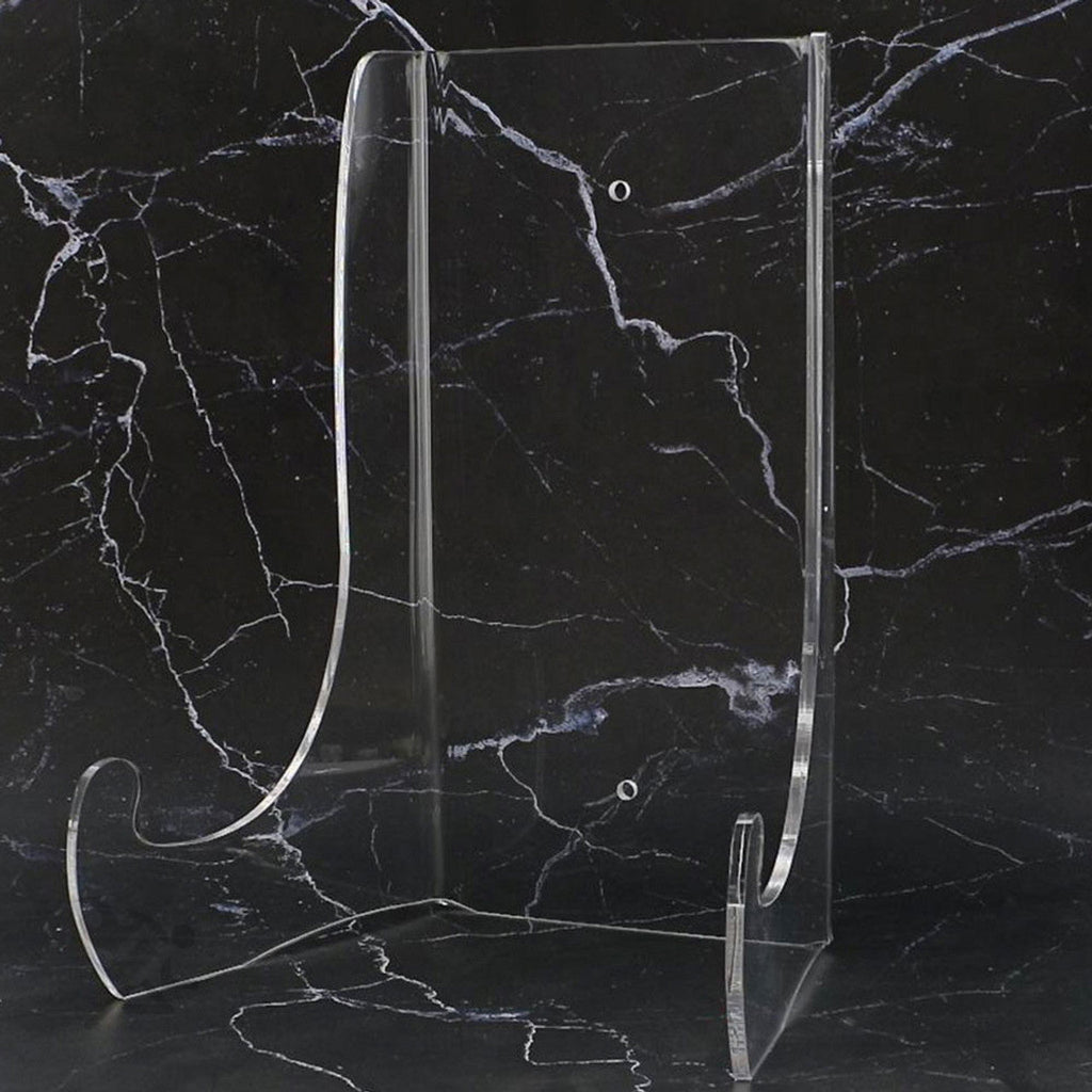 Acrylic 15-inch Heavy Duty Plate Display Stand for 18" - 21" Plates Chargers Frames