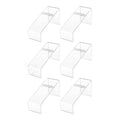 6 Pcs/3 Pair Clear Acrylic Shoe Display Riser