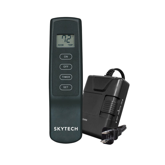 Skytech 1420T/LCD Timer Fireplace Remote Control 110V