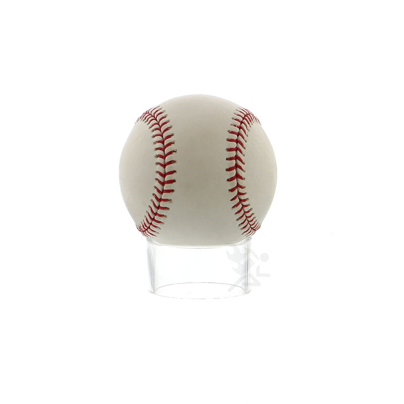 2 x 1 inch Acrylic Sports Ball Display Ring Pedestal Baseball Softball Tennis Ball