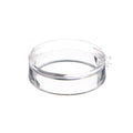 1-5/8" x 1/2" Clear Acrylic Beveled Sphere Display Stands