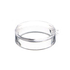 1-5/8" x 1/2" Clear Acrylic Beveled Sphere Display Stands