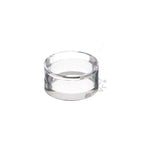 1" x 1/2" Acrylic Beveled Sphere Display Stands
